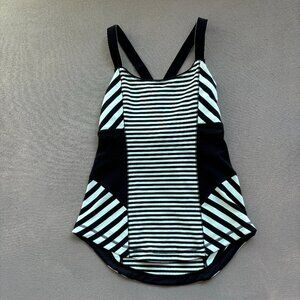 LULULEMON STRIPED TANK TOP SMALL